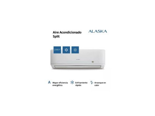 AIRE ACONDICIONADO ALASKA SPLIT 2700W FC