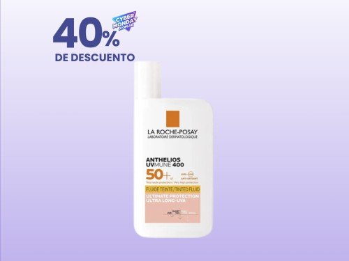 Anthelios UV Mune 400 Sp50 Fluido Con Color La Roche Posay X50Ml