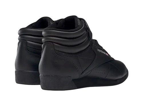 Zapatillas Botitas Reebok Freestyle Negras