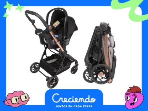 Cochecito Bebe Travel System Autoplegable One4ever Chicco