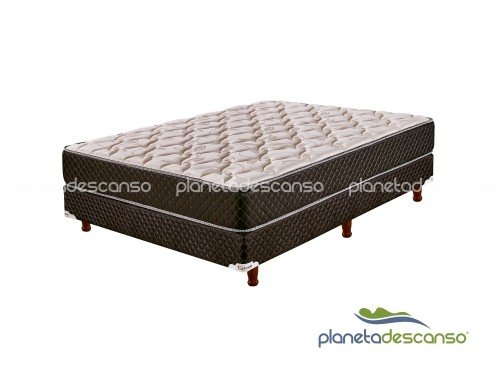 Colchón y sommier  2 Plazas espuma 190x140x25 Cannon Exclusive