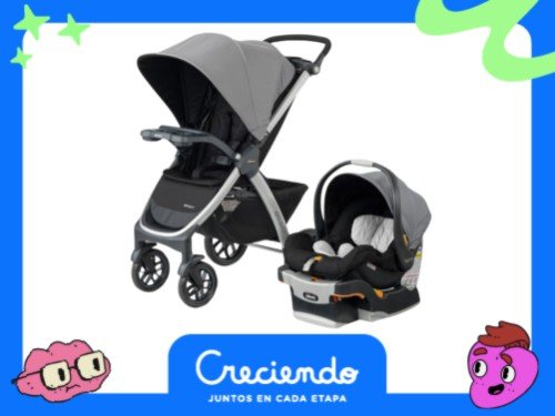 Chicco Coche Bravo Duo Con Huevito Keyfit Y Base Creciendo