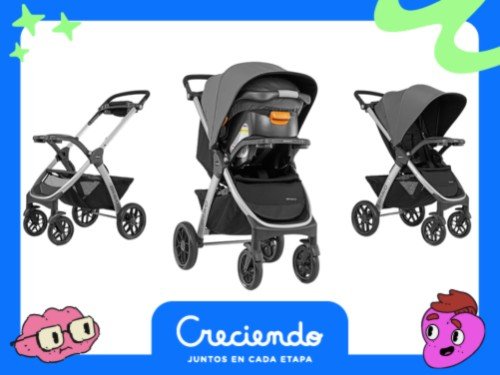 Chicco Coche Bravo Duo Con Huevito Keyfit Y Base Creciendo