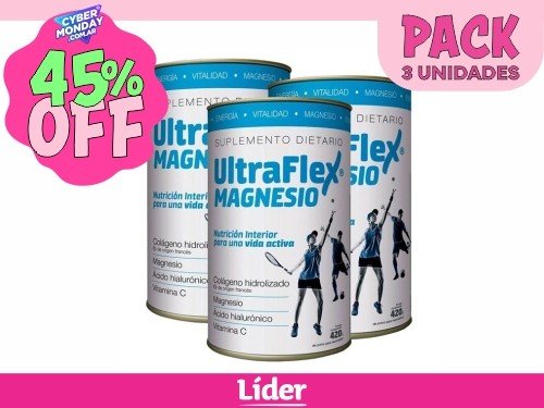 ULTRAFLEX Magnesio  PACK x 3 Ud.