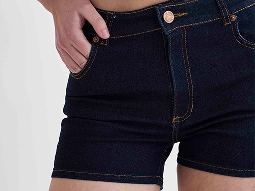 Short de jean azul de mujer - Mia Denim