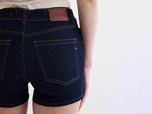 Short de jean azul de mujer - Mia Denim