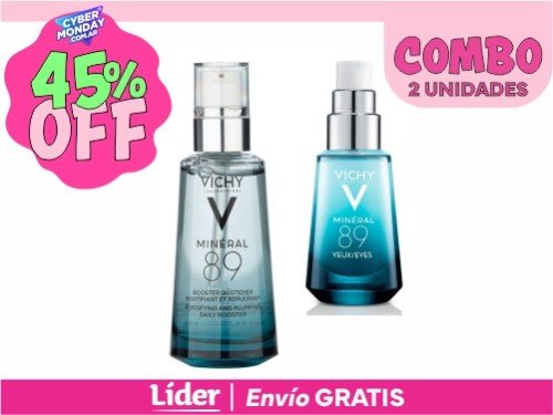 VICHY MINERAL 89 COMBO :Booster+ Contorno de ojos