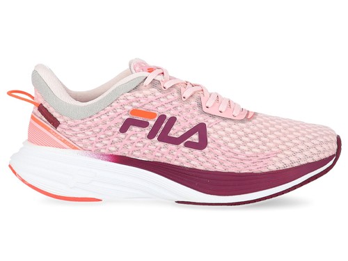 Zapatillas Fila Mujer Racer Curve Rosadas Running