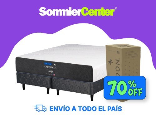 Sommier y Colchón en Caja King Espuma Sealy Chill Box (180x200)