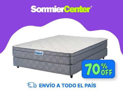 Sommier 2 Plazas Resorte Pocket Meyer Devas (140x190)