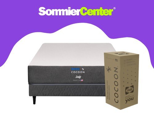 Sommier y Colchón en Caja 2 Plazas Espuma Sealy Chill Box (140x190)