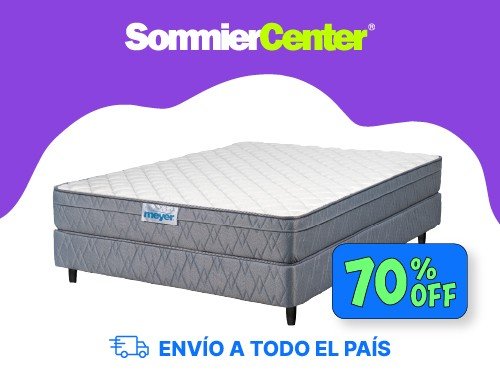 Sommier 2 Plazas Espuma Meyer Energia (140x190)