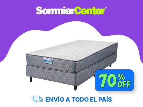 Sommier 1 Plaza Espuma Meyer Salud (080x190)