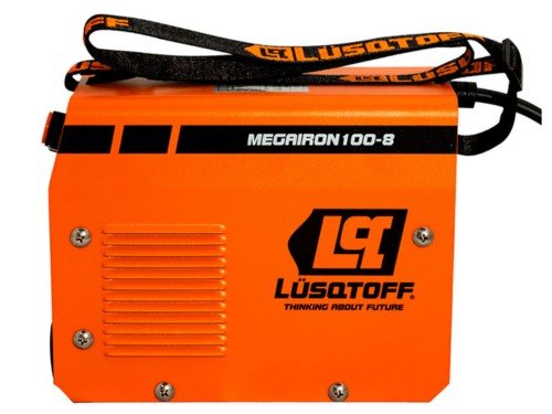 Soldadora Inverter Megairon 100-8 Lusqtoff Kit mascara + escuadras 50H