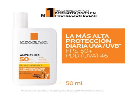 La Roche Posay Athelios Uv Mune 400 Fluido Invisible Fps50+ 50Ml