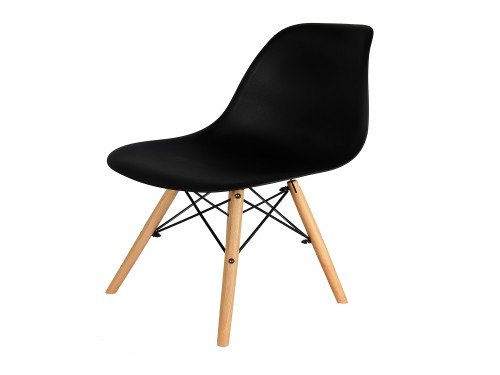 Sillas Eames Negras x4