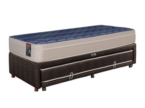 Sommier S5 Cama Adicional Y Colchón Mcb 115 1 1/2 Plazas