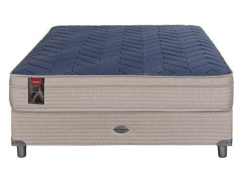 Sommier Y Colchon Mcb 115 Resortes 140x190 2 Plazas