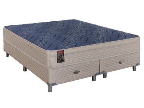 Sommier Y Colchon Mcb 115 Resortes 160x200 Queen