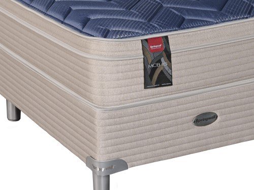 Sommier Y Colchon Mcb 115 Resortes 160x200 Queen