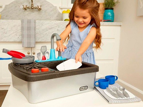 Little Tikes Primer Fregadero y Cocina Con Sonido