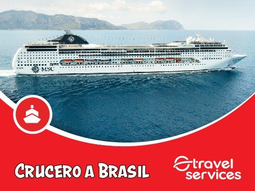 Crucero a Brasil MSC Upgrade a Cabina con Balcón