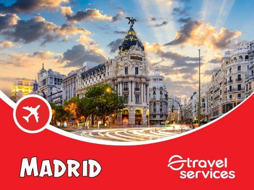 Volá a Madrid. Pagá en Dólares y ahorrá!