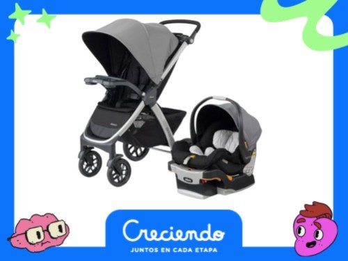 Coche Chicco Bravo Duo Con Huevito Keyfit Y Base Creciendo