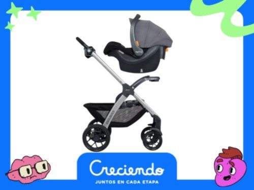 Coche Chicco Bravo Duo Con Huevito Keyfit Y Base Creciendo