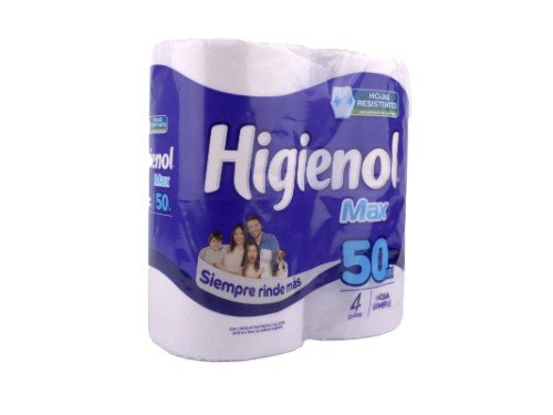 Papel Higiénico Higienol Max 50mt 4 Un