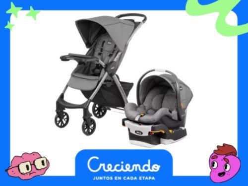 Cochecito Chicco Para Bebé Mini Bravo T/s Con Huevito Y Base