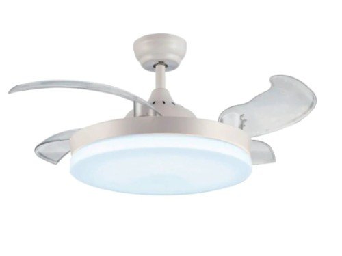 VENTILADOR LED DECO 428 C/ CONTROL REMOTO RETRACTIL GERMAN TECHNOLOGY