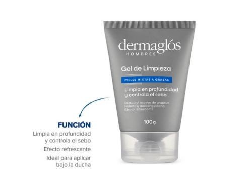 Dermaglós Gel de Limpieza Facial Hombres 100 ml