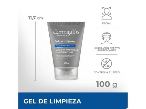 Dermaglós Gel de Limpieza Facial Hombres 100 ml