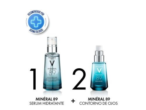 Vichy Mineral 89 Booster 50 gr + Mineral 89 Contorno de Ojos 15 ml