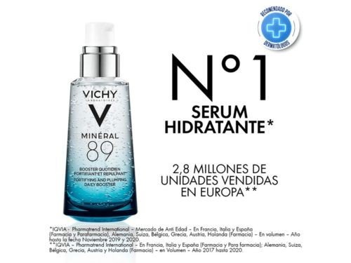 Vichy Mineral 89 Booster 50 gr + Mineral 89 Contorno de Ojos 15 ml