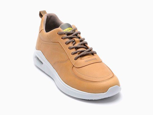 Zapatillas camel con cámara de aire y estilo casual Hush Puppies - Cyb