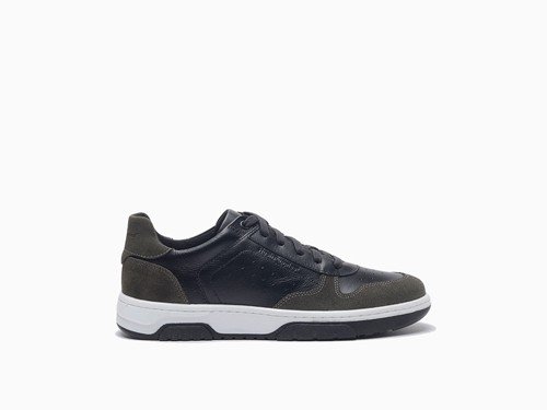 Zapatillas negras urbanas con suela blanca Hush Puppies - Cyber