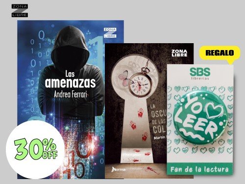 3x2 Literatura juvenil contemporánea (13 años +)+ pin de regalo