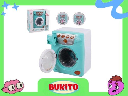 Lavarropa Mega Baby Luz Y Sonido Electrodomestico Infantil