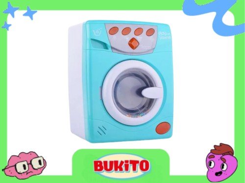 Lavarropa Mega Baby Luz Y Sonido Electrodomestico Infantil