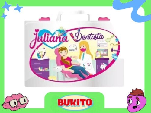 Valija Juliana Set Dentista Con Accesorios Original Grande