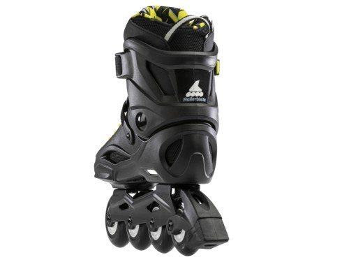 Rollers Rollerblade RB Cruiser 80 mm Unisex Negro y Amarillo