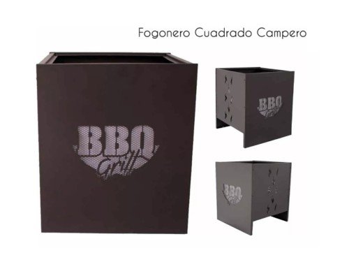 Fogonero BBQ Grill - Modelo Cuadrado Campero