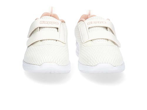 Kappa Zapatillas Play Full Velcro Blanco y Rosa Kids