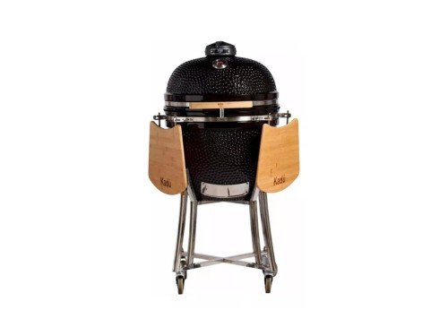 Kamado BBQ - Kadú K21 Negro - Parrilla cerámica con pirómetro