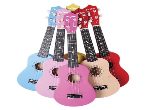 Ukelele Soprano Fzone Color Marron FZU-002 con Funda