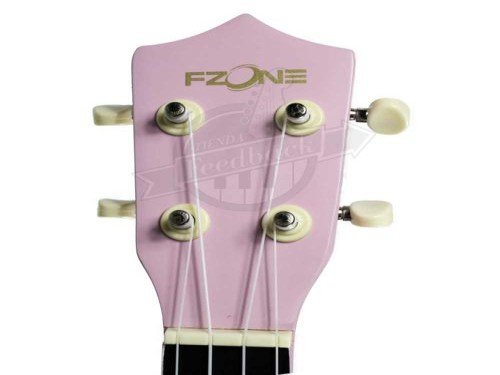 Ukelele Soprano Fzone Color Marron FZU-002 con Funda