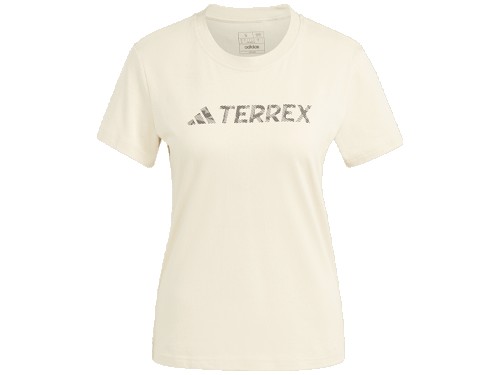 Remera Adidas Mujer Terrex Classic Logo Manga Corta