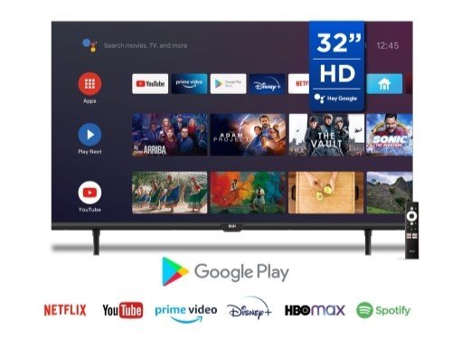 Smart TV HD 32" BGH ANDROID B3222S5A